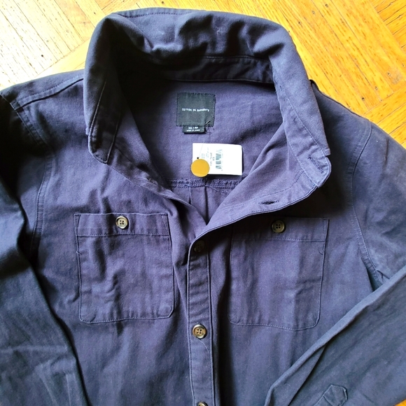 New Navy Blue Cotton On Chore Jacket BNWT - Picture 3 of 6